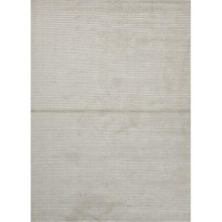 JAIPUR RUGS Handmade Solid Pattern Wool/ Art Silk Ivory/White Area Rug  10X14 RUG116120